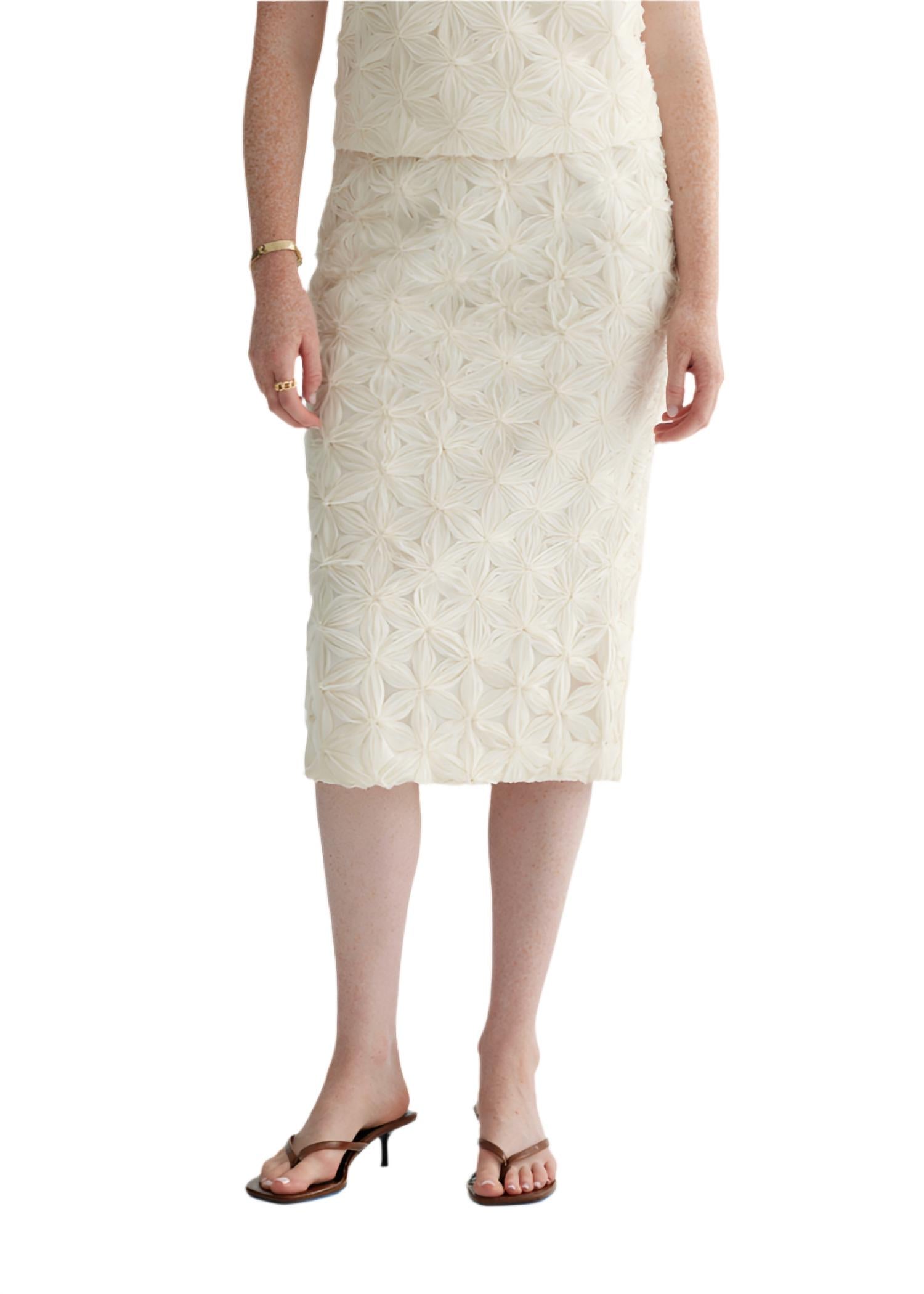 Iris Setlakwe - Fancy Fleur Pencil Skirt