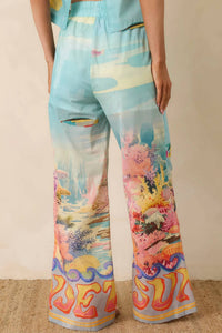 Paradisa - Gulf Coast Reef Print Pants