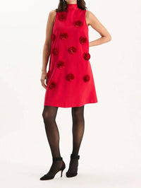 Tyler Boe - Cleo Ponte Satin Trim Dress