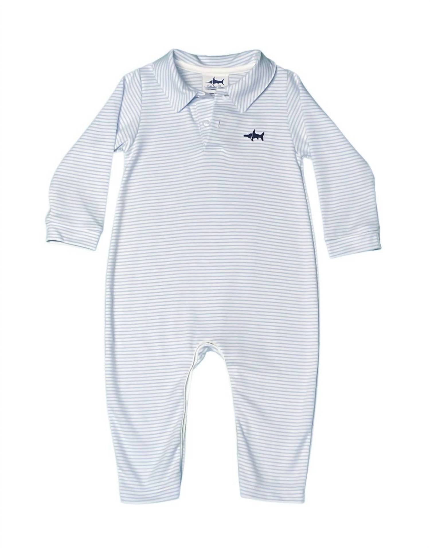 Saltwater Boys Co. - Kid's Signature Pima Polo Romper