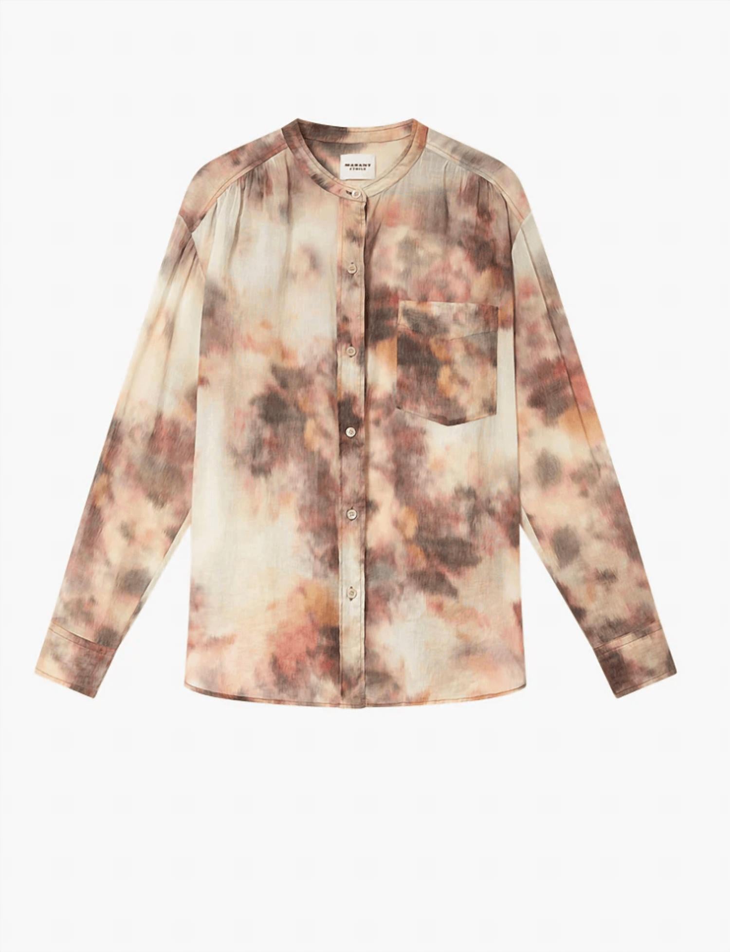 ISABEL MARANT Mexika Blouse in beige - women's blouse - view 5