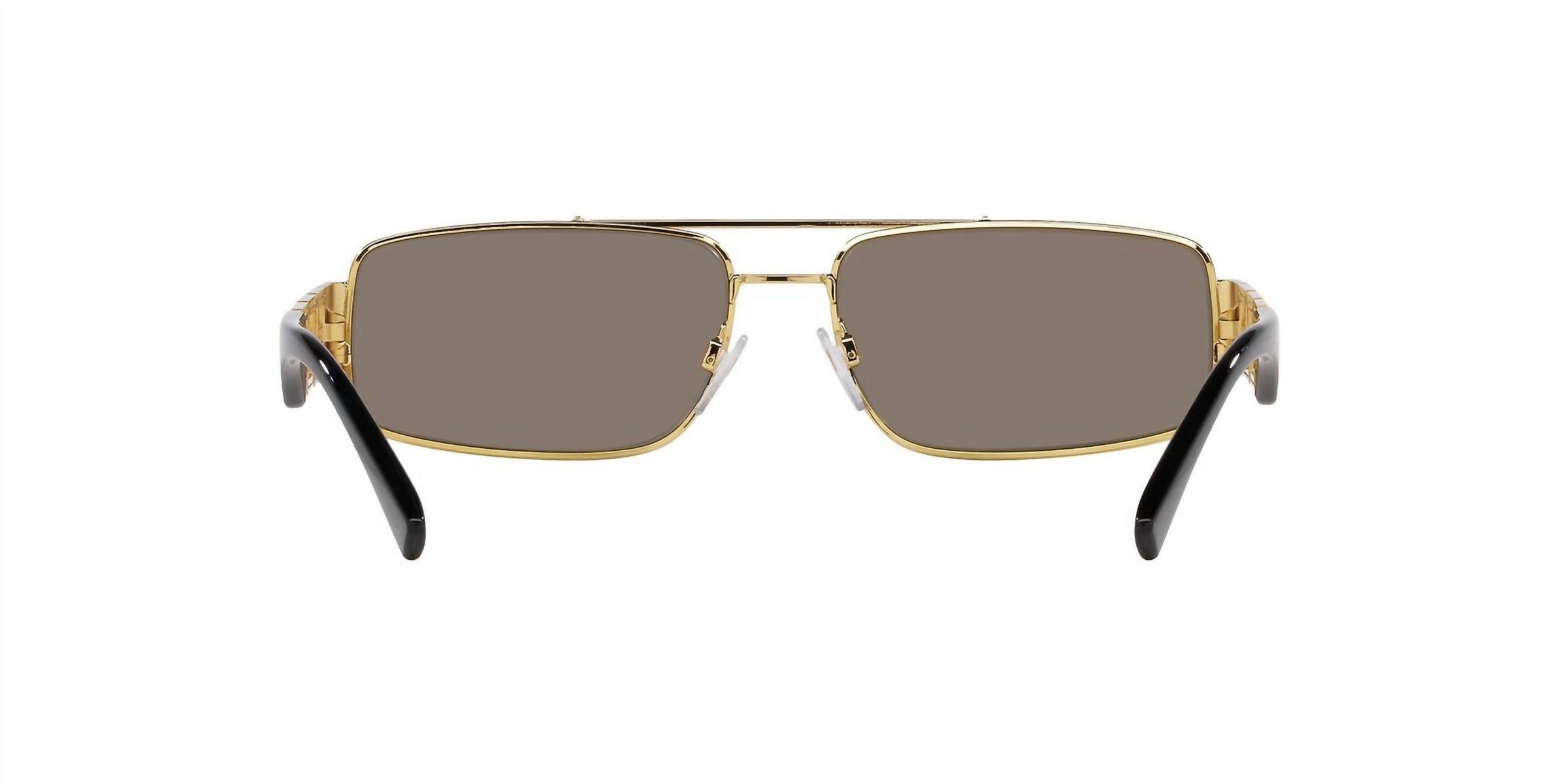 Versace - Rectangle Polarized Sunglasses - 2257 1002 - 5a