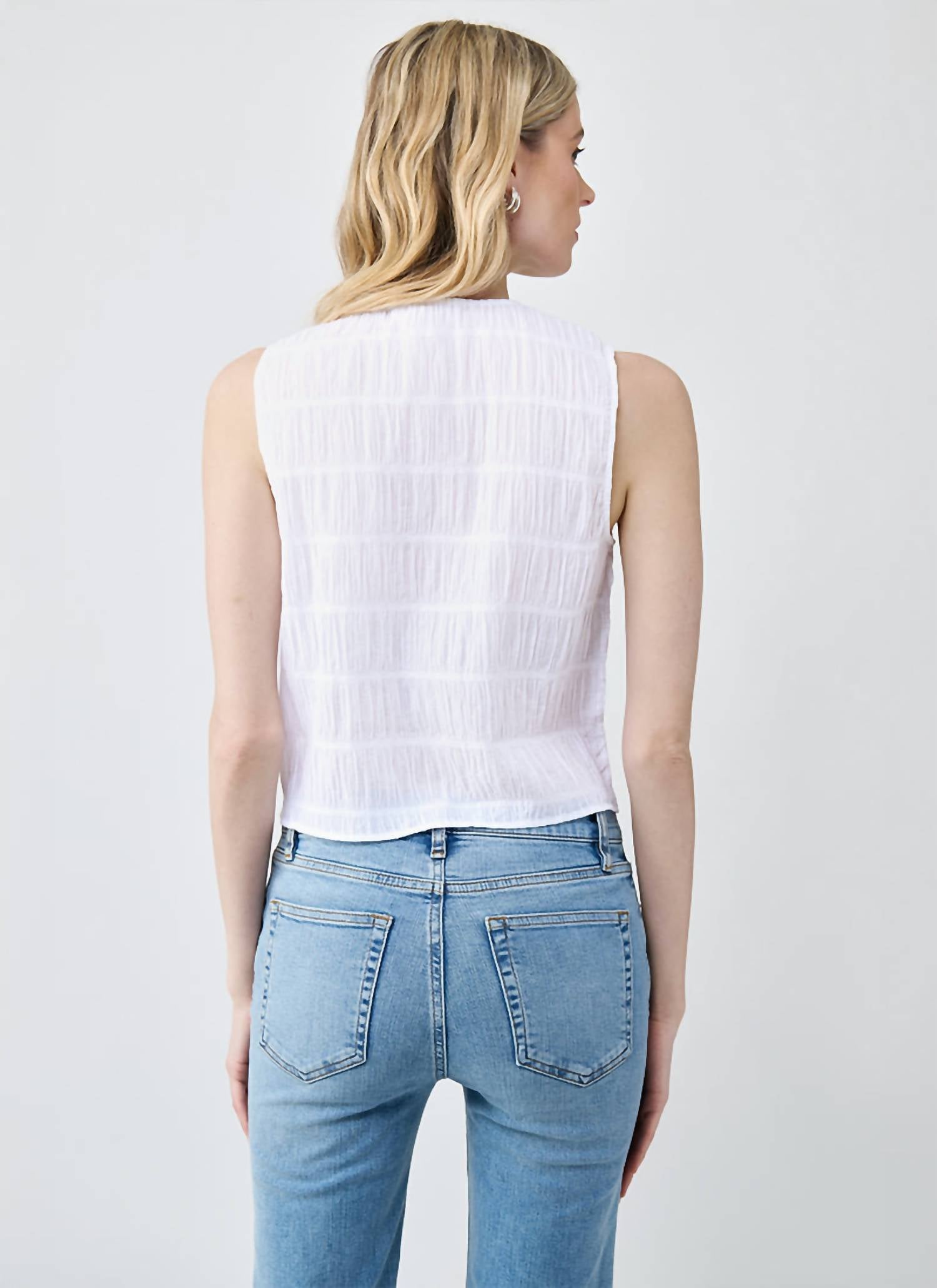 Frame - The Smocked Tank Top
