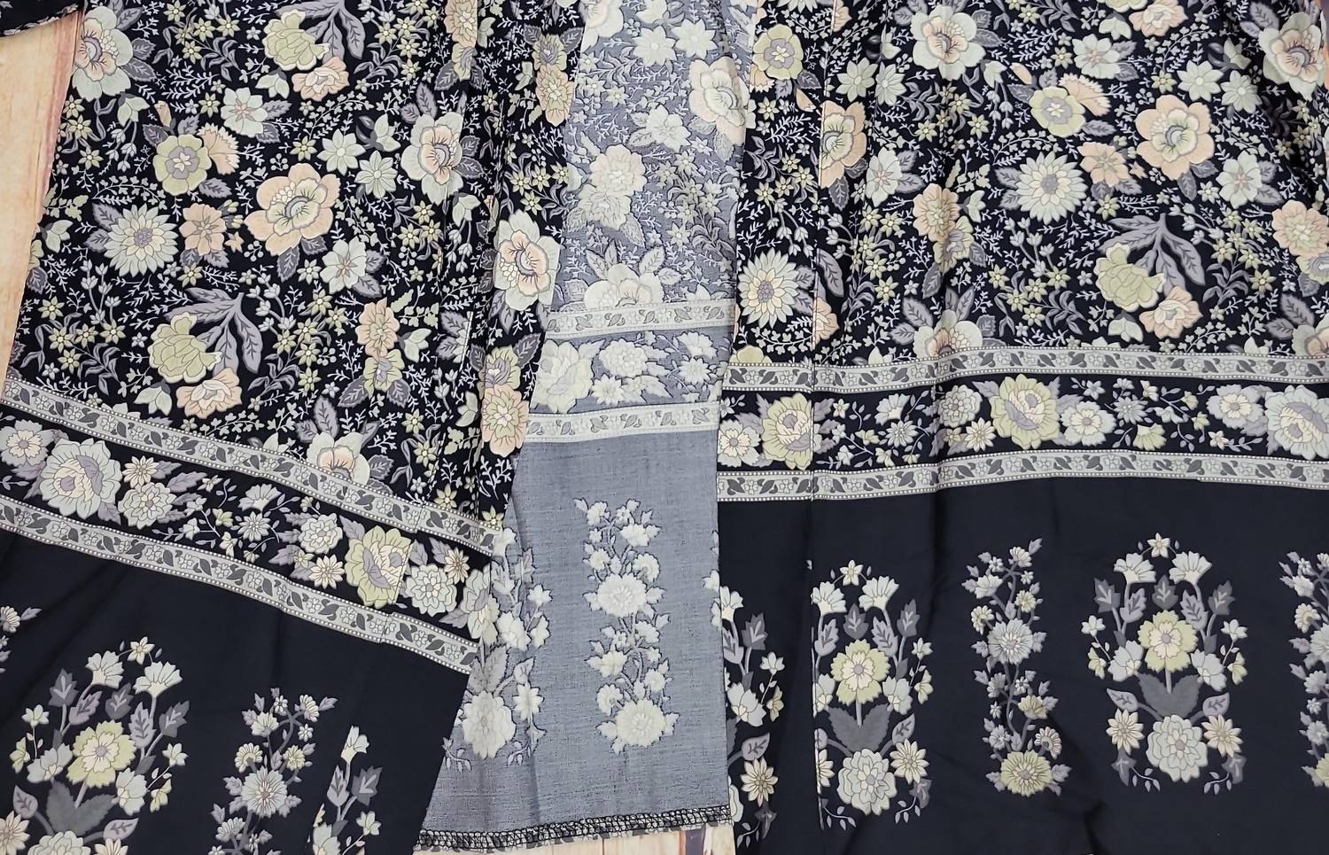 Papillon Women's Floral Print Coverup - women's swimwear - detail view