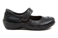 Ziera Women's Gummibear Shoe - Wide in black - women's sandal - detail view