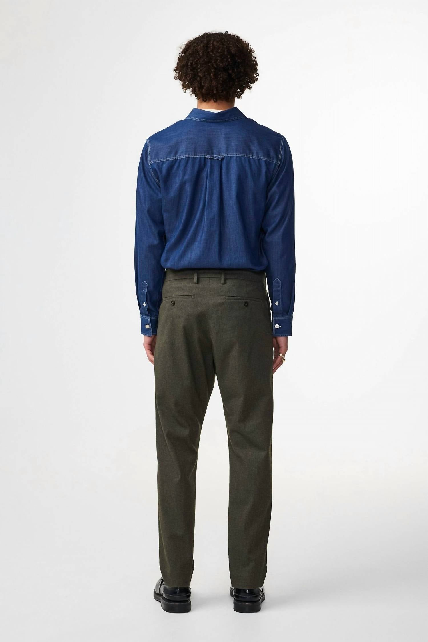 Nn07 - Relaxed Fit Tapered Leg Trousers