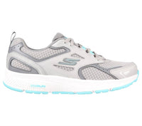 Skechers Women's Go Run Consistent Sneakers in gray turquoise - women's sneaker