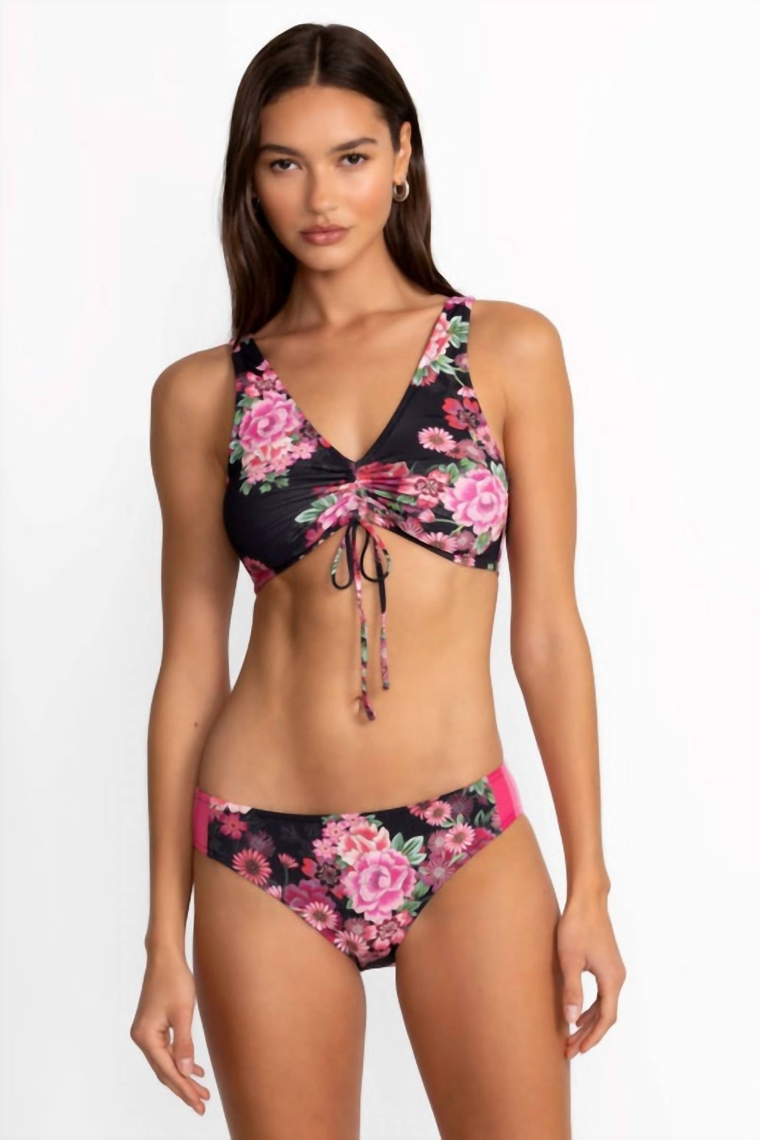 Johnny Was - DRAWCORD BIKINI TOP