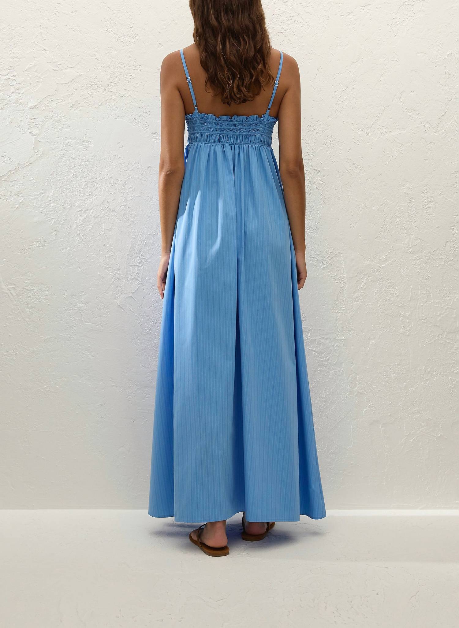 Faithfull The Brand - Presa Sweetheart Neckline Maxi Dress