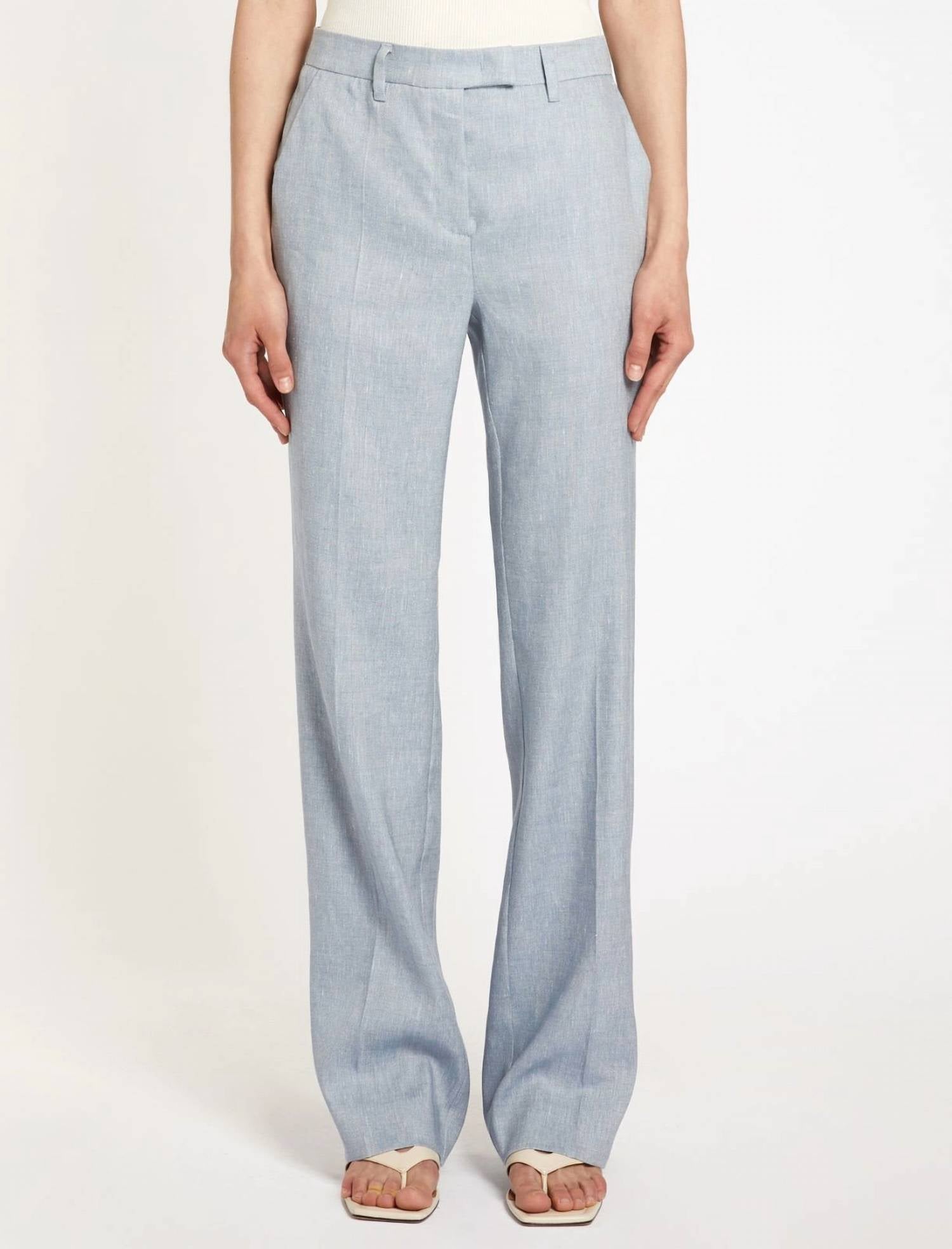 Marella - Mlltartina Herringbone Stretch Trousers