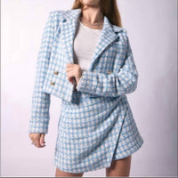 Jason Wu - Tweed Cropped Jacket Shorts