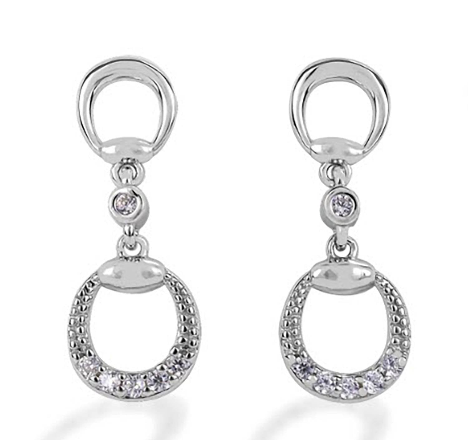 Kelly Herd Jewelry - Women's Eggbutt Dangle Earrings