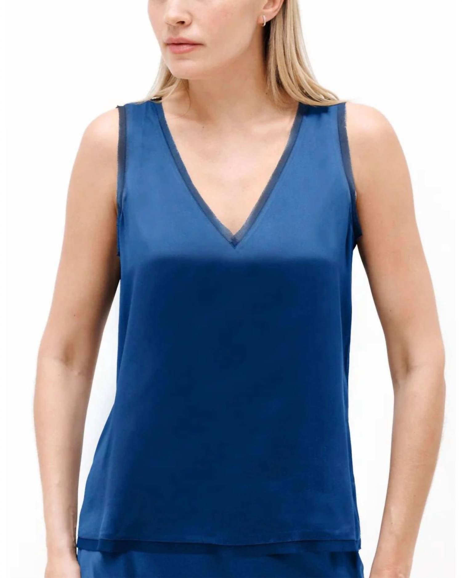 Go By Go Silk - V-tee Redux Top