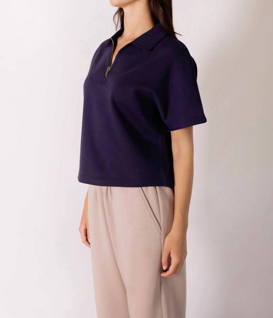 Before You - Butter Quarter Zip Top