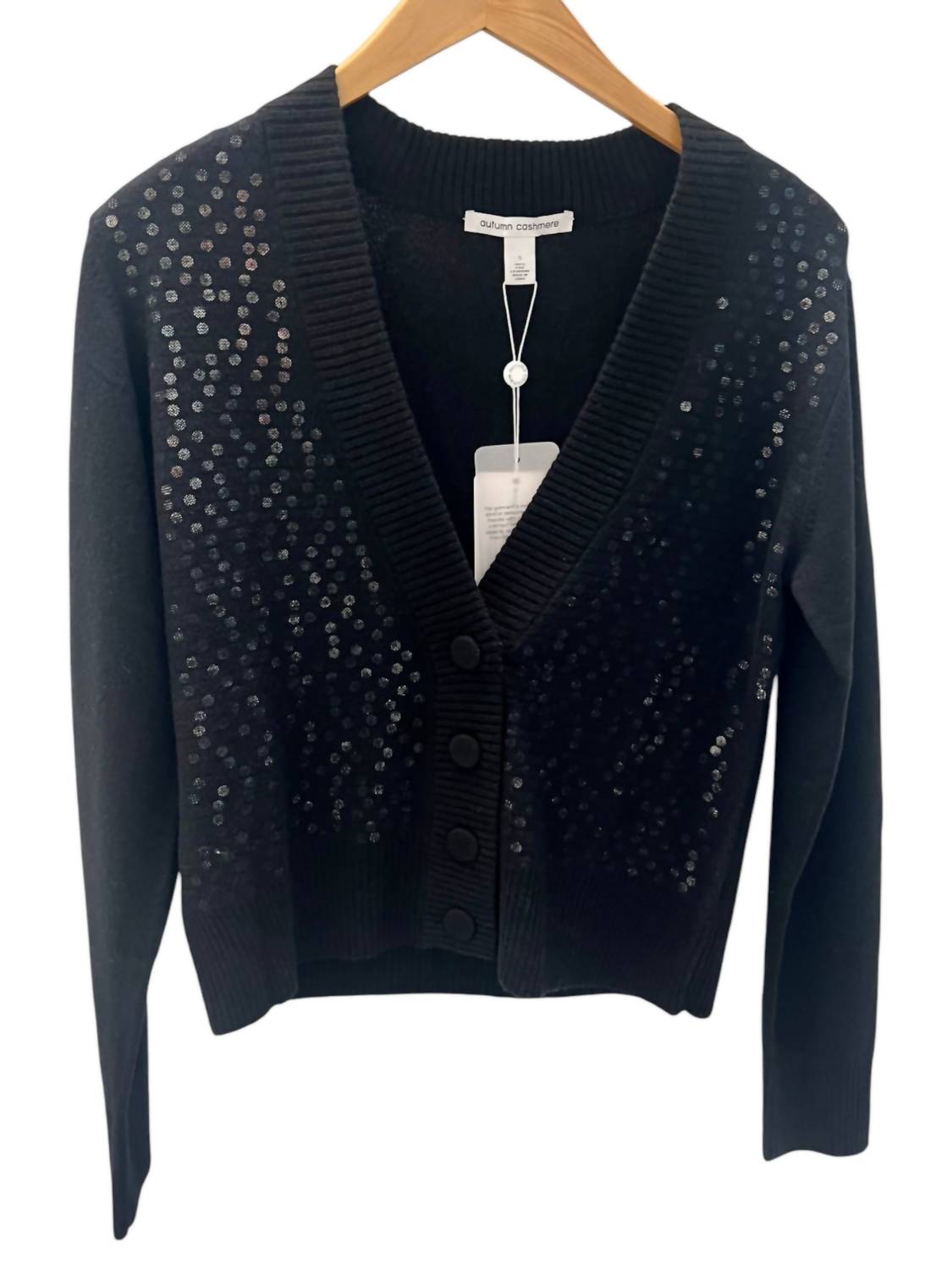 Autumn Cashmere - Women's Sheer Illusion Cardigan