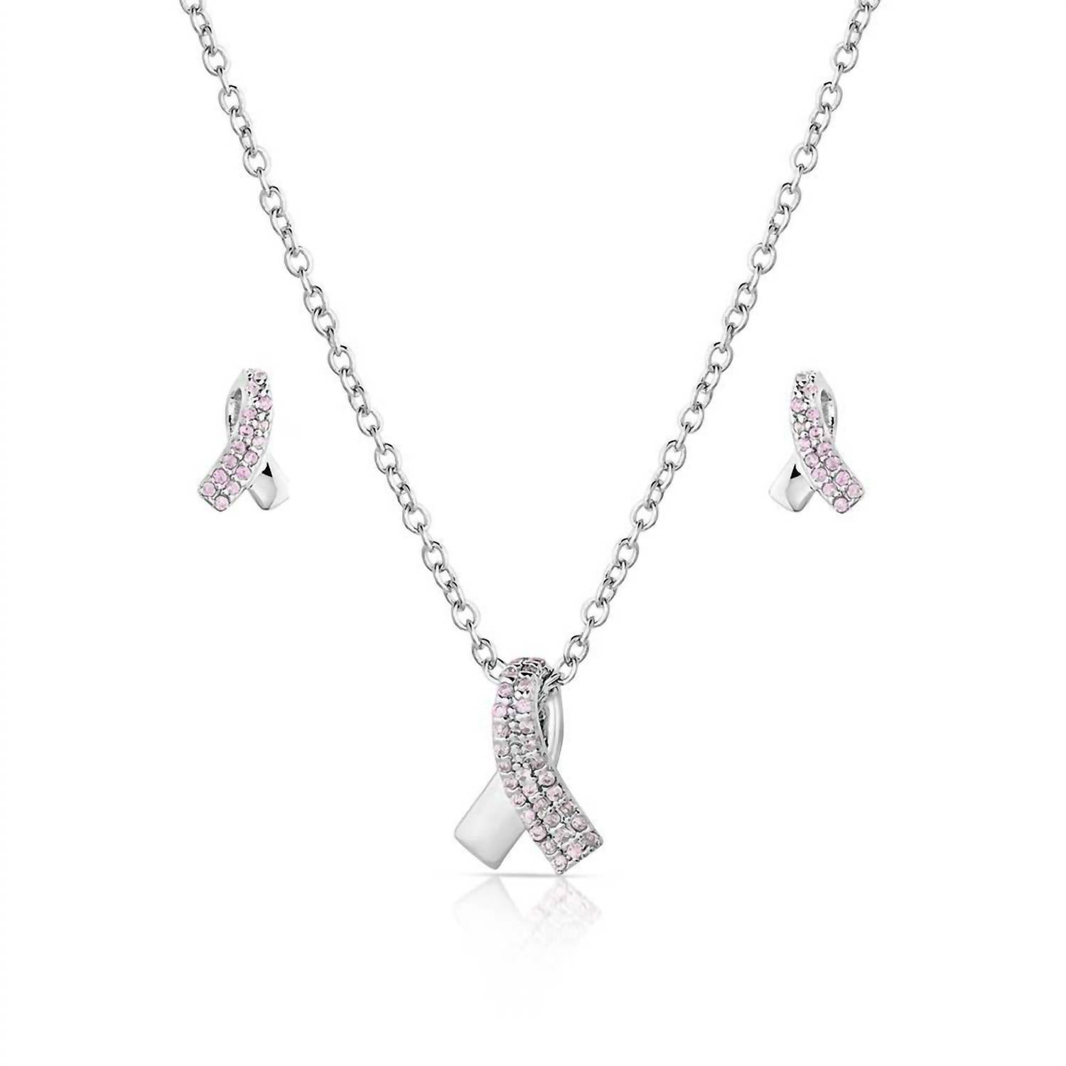 Montana Silversmiths - Women's Hope And Strength Ribbon Jewelry Set