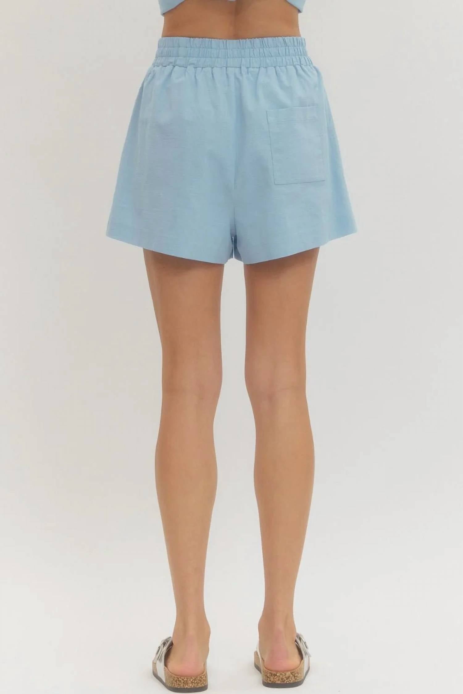Entro - High Waist Shorts