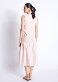 Karina Grimaldi - Raven Linen Midi Dress