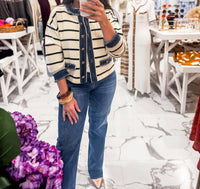 Able - French Girl Favorite Stripe Cardigan