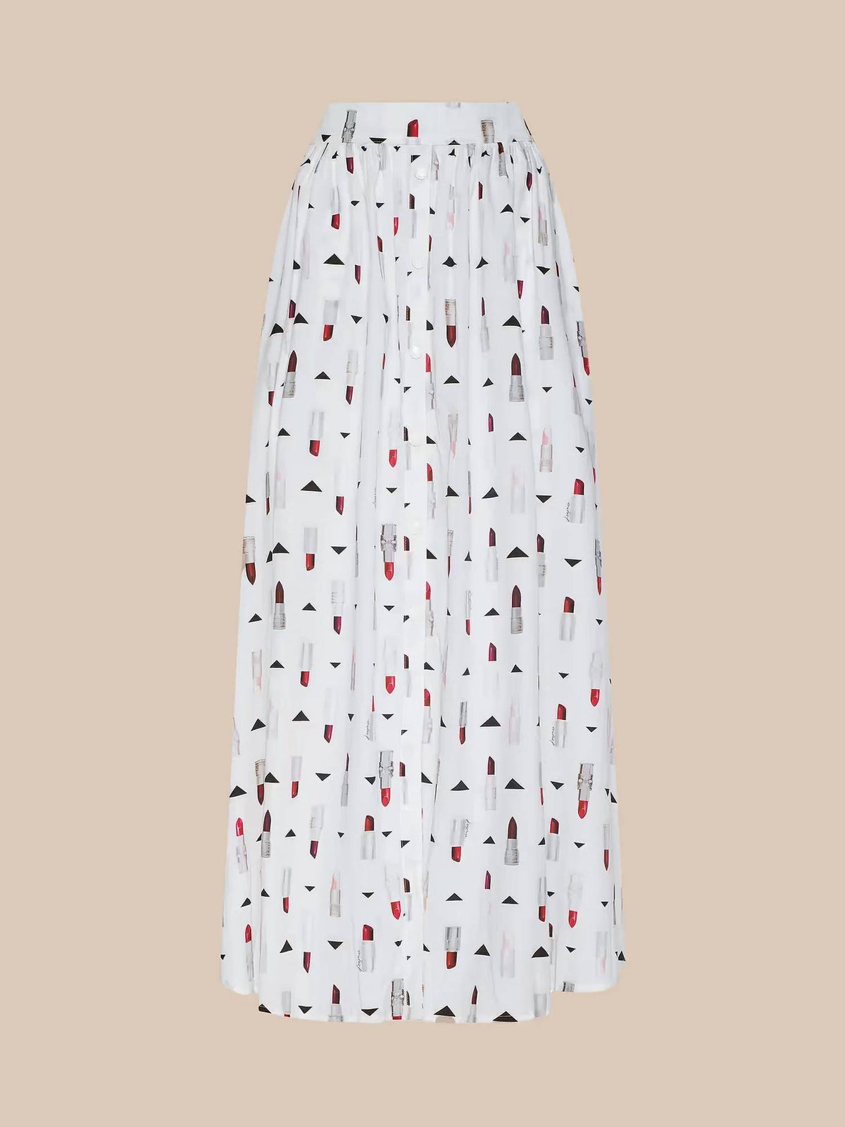 L'Agence - Women's Seina Poplin Midi Skirt