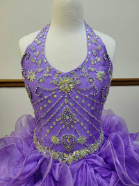 Little Rosie - Girl's Glitz Long Pageant Dress