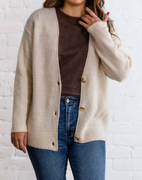 By Together - Acrylic Detail Knit Cardigan