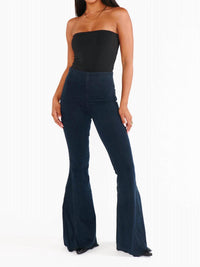Show Me Your Mumu Tube Bodysuit in black - women's shirt - detail view