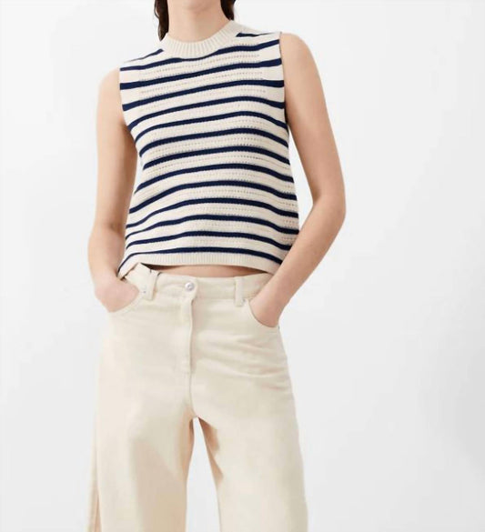 French Connection - Lumi Mozart Crochet Vest