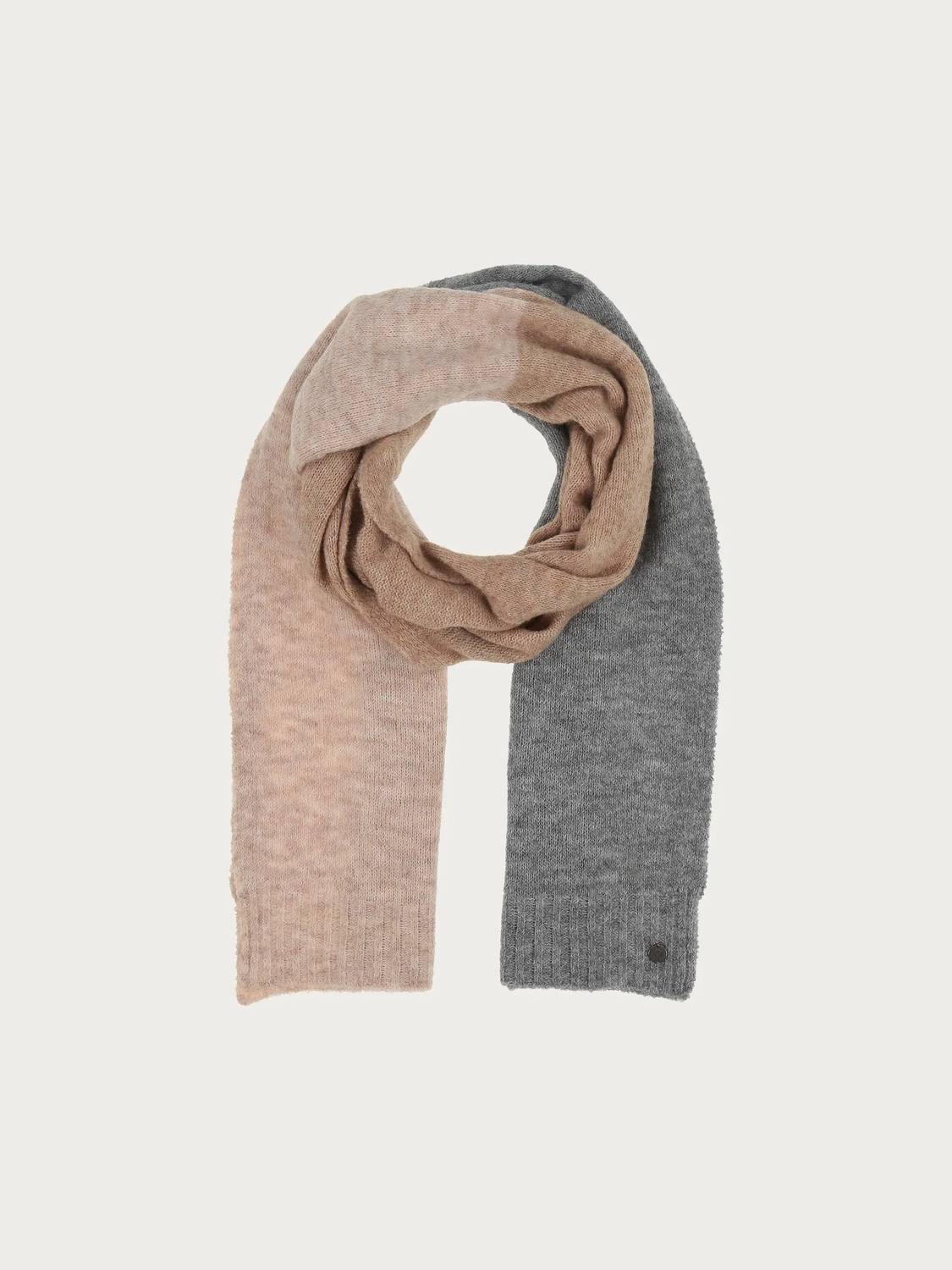 V. Fraas - Knitted Scarf With Block Stripes