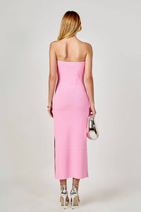 Endless Rose - Curved Knit Midi Dress