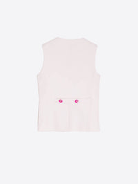 Vilagallo - Eleanor V-neck Vest