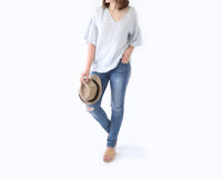 Mittoshop - Striped Tie Back Top