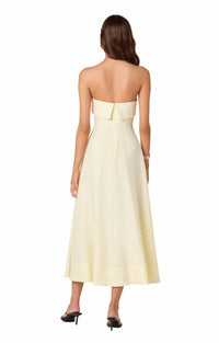 Astr - Ximena Strapless Midi Dress