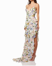 ELLIATT Cosima Dress in multi - women's dress - detail view