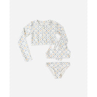 Rylee + Cru - Girl's Crop Rashguard Set