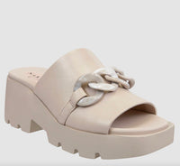 Naked Feet Women's Iso Platform Sandals in beige - women's sandal