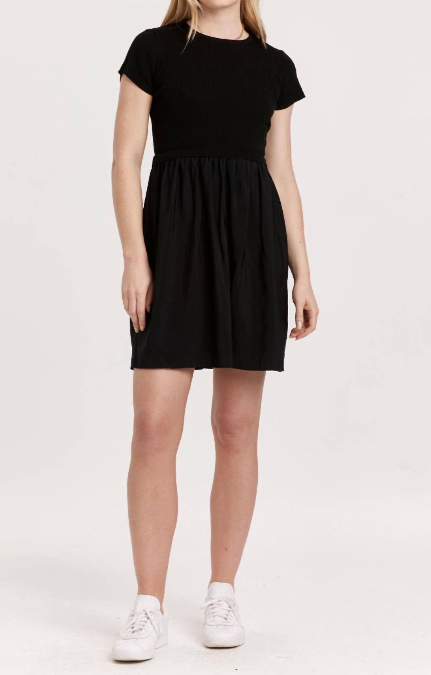 Another Love - Short Sleeve Sweater Knit Dress