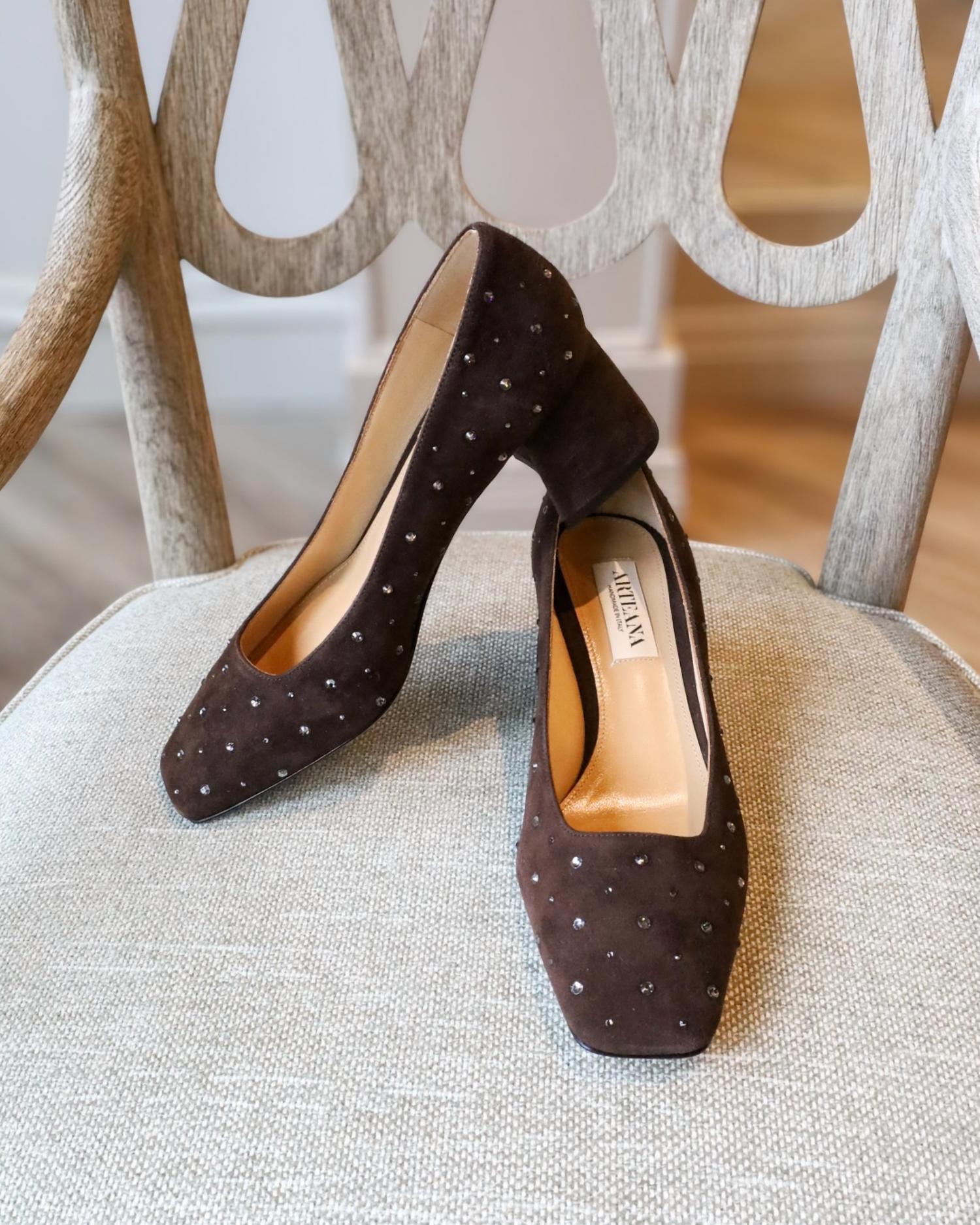 Arteana - Women's Ravenna Satin Crystal 50 Pump