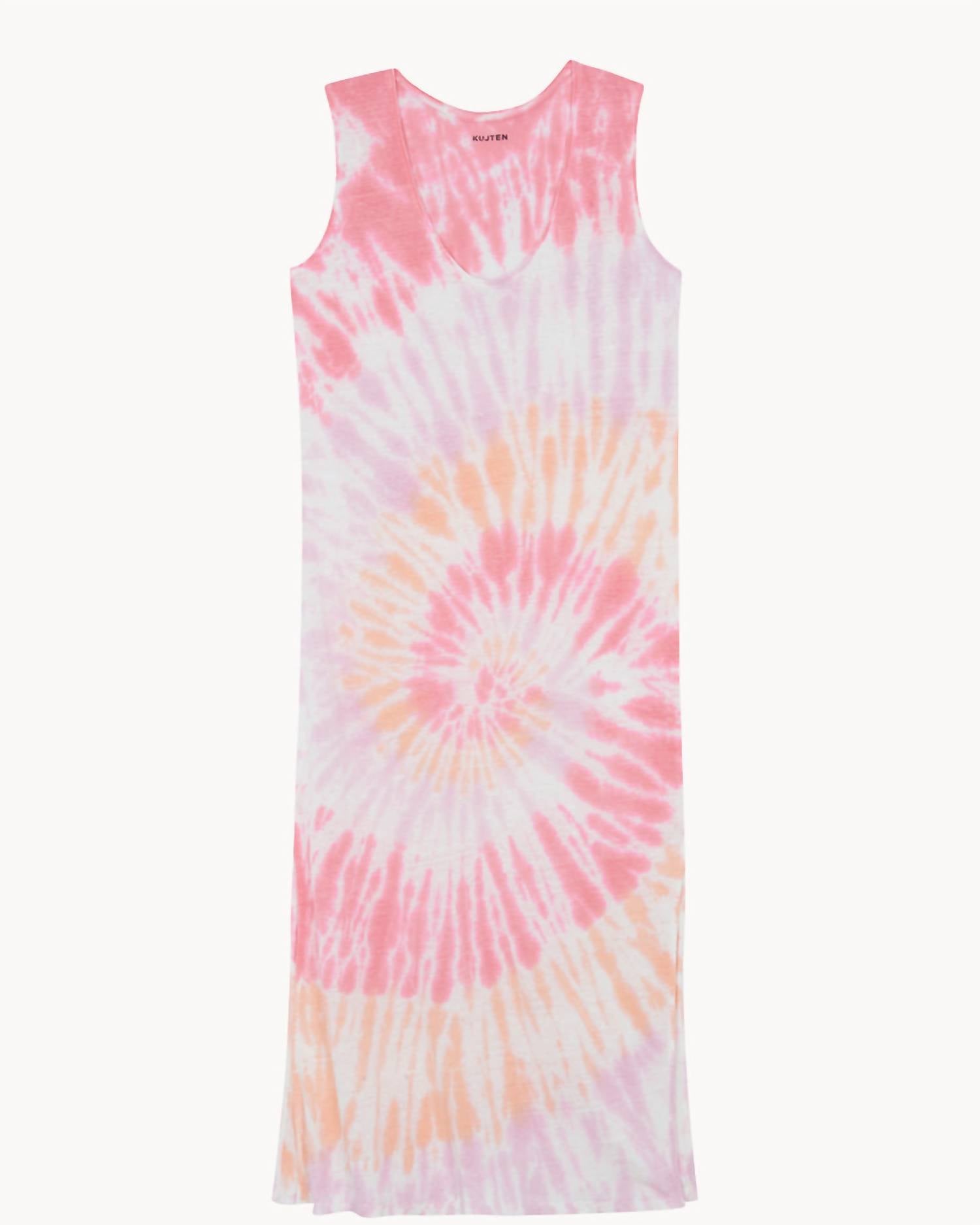 Kujten - Women's Ramo Sunny Tie Dye Maxi Dress