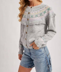 Bluivy - Fair Isle Knit Sweater