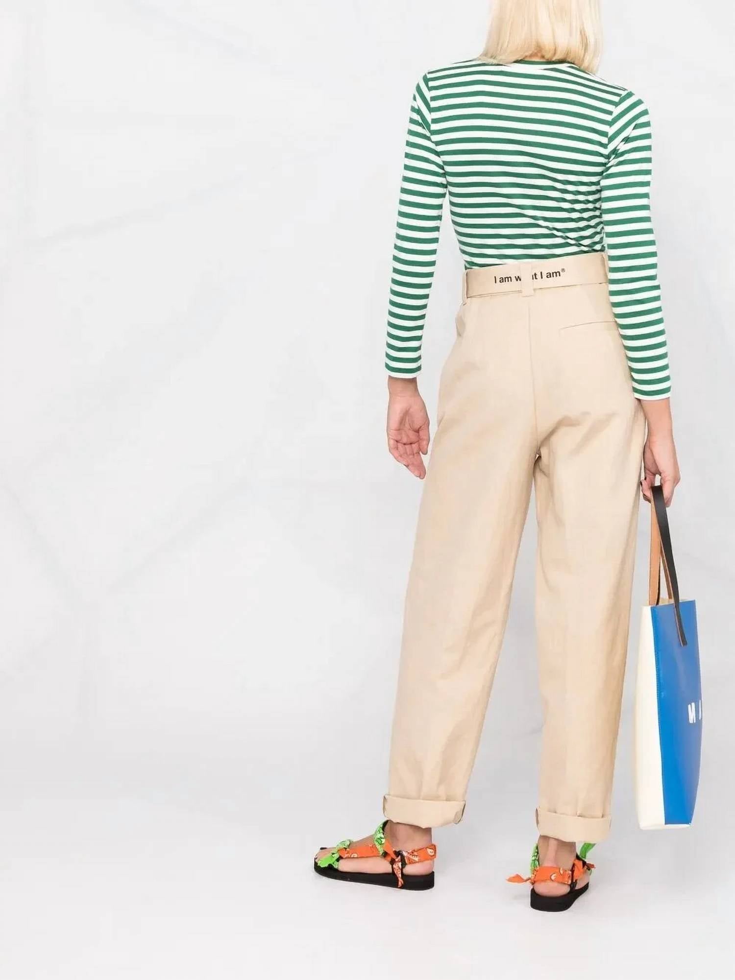 Msgm - Contemporary Belted Trousers