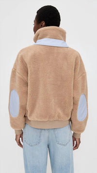 Lil Lemons By For Love And Lemons - Caitlyn Sherpa Pullover Sweater