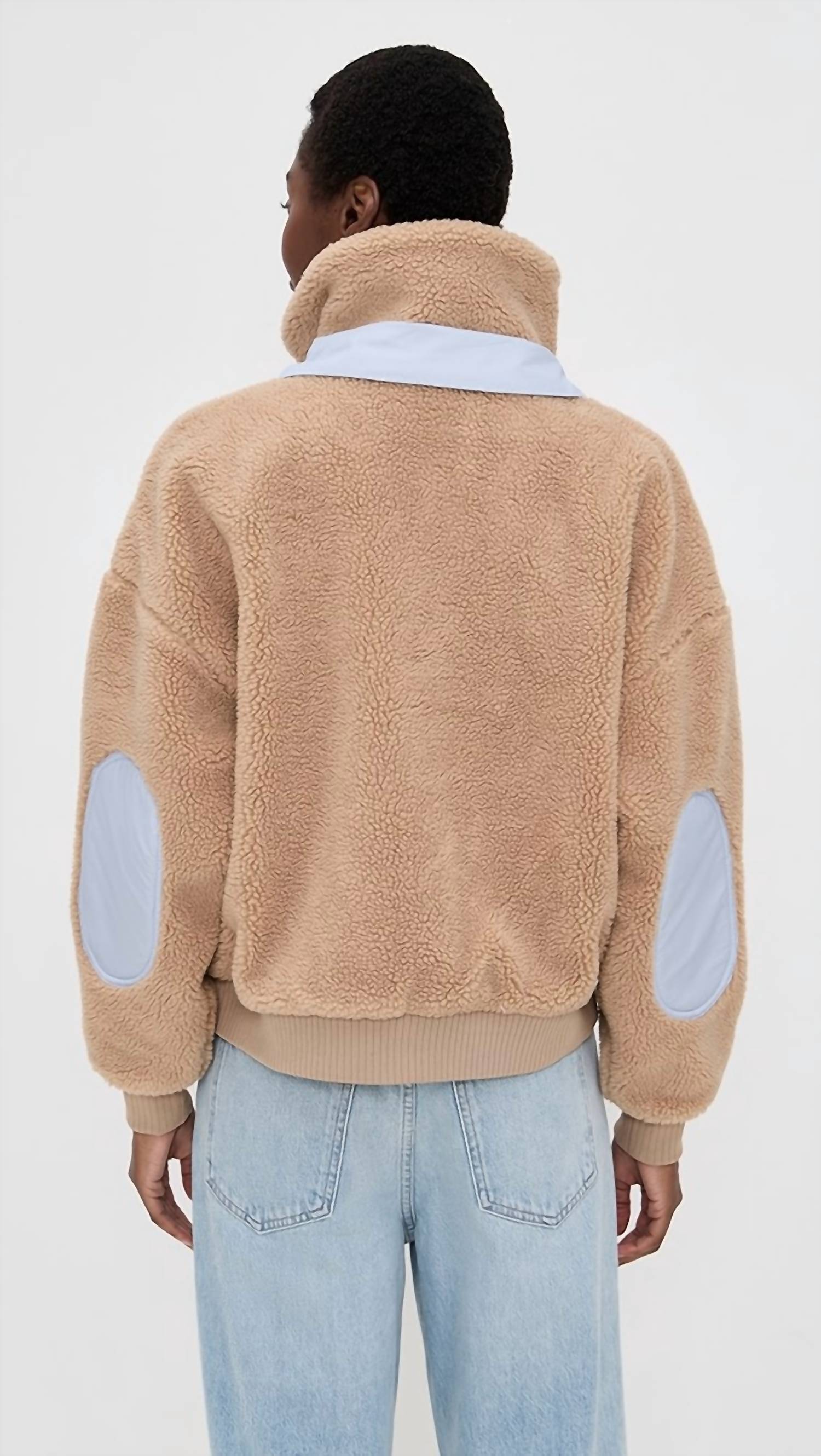 Lil Lemons By For Love And Lemons - Caitlyn Sherpa Pullover Sweater