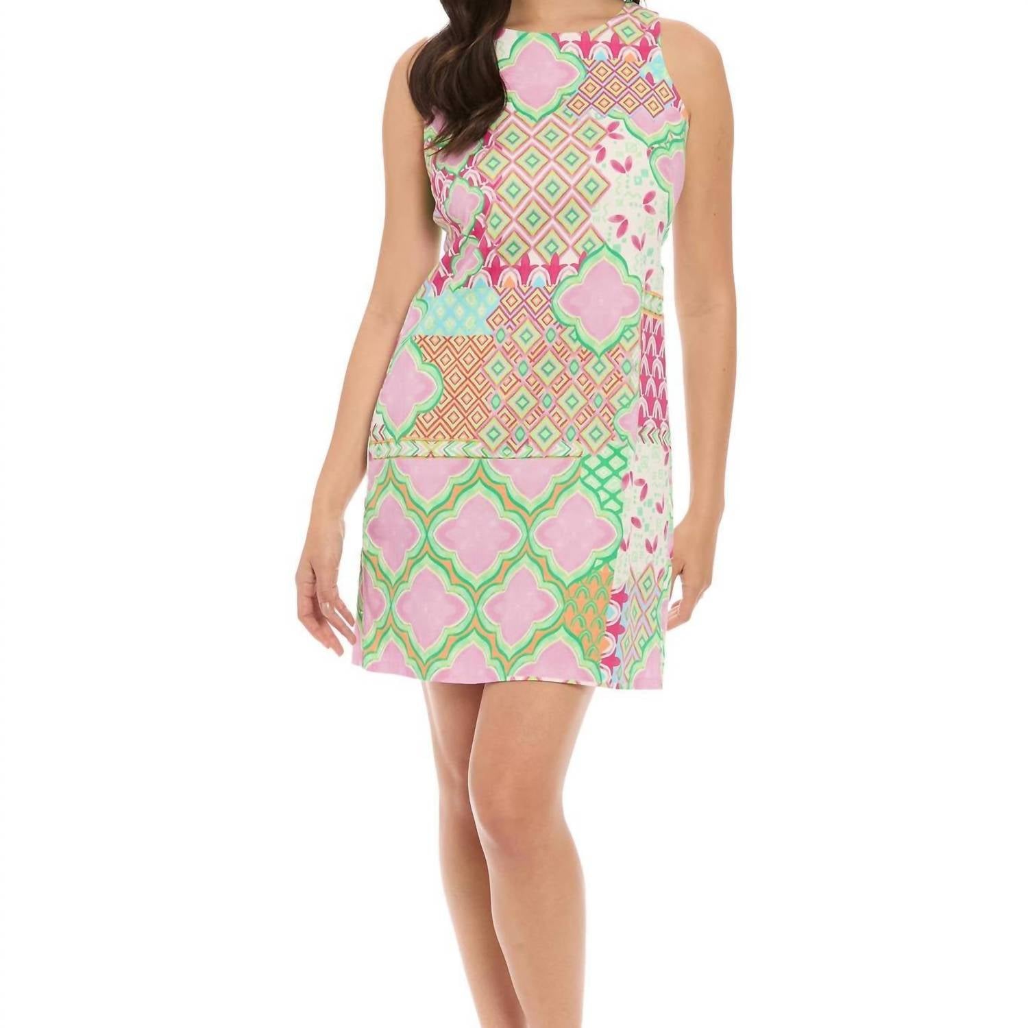 London Times - Sleeveless shift dress
