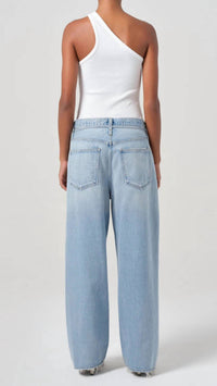 Agolde - Emmi High Rise Wide Leg Belted Jean