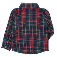 Miki Miette - Boy's Jacob Holiday Plaid Shirt