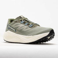 SALOMON Men's Aero Blaze 3 Grvl Running Shoes in tea vinilla ice deep lichen green - men's shoe - alternate view