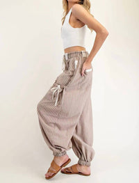 Lovesoft - Linds Homestead Stripe Cargo Jogger Pant