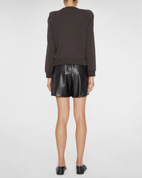ISABEL MARANT Prissa Sweatshirt in faded black - women's top - alternate view