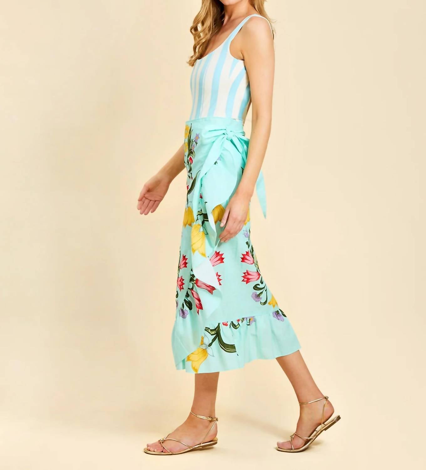 Mestiza New York - Magnolia Ruffle Pareo